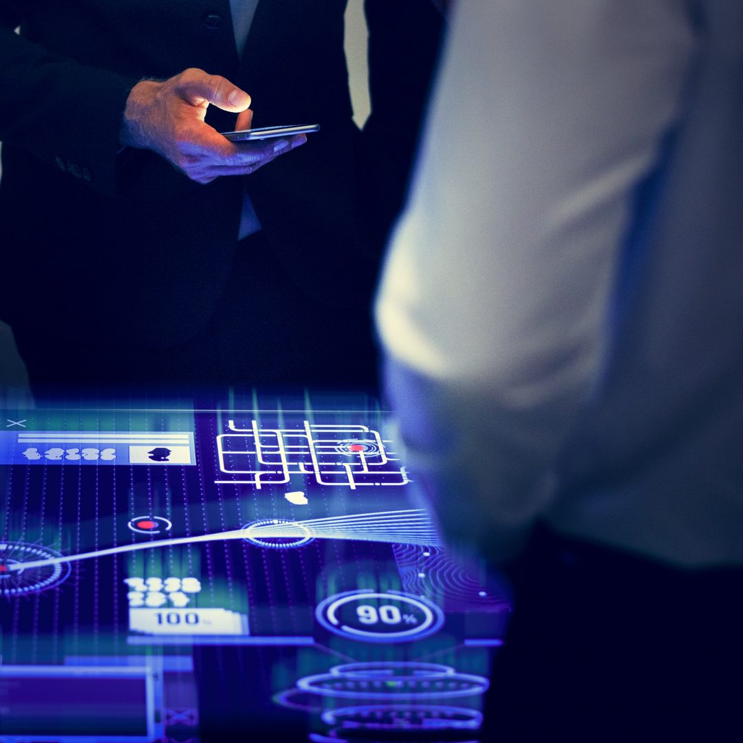 futuristic global business